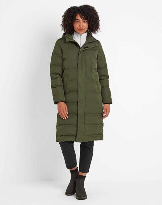 Tog24 Glaston Womens Parka Dark Green - Tog 24 - Size: 8